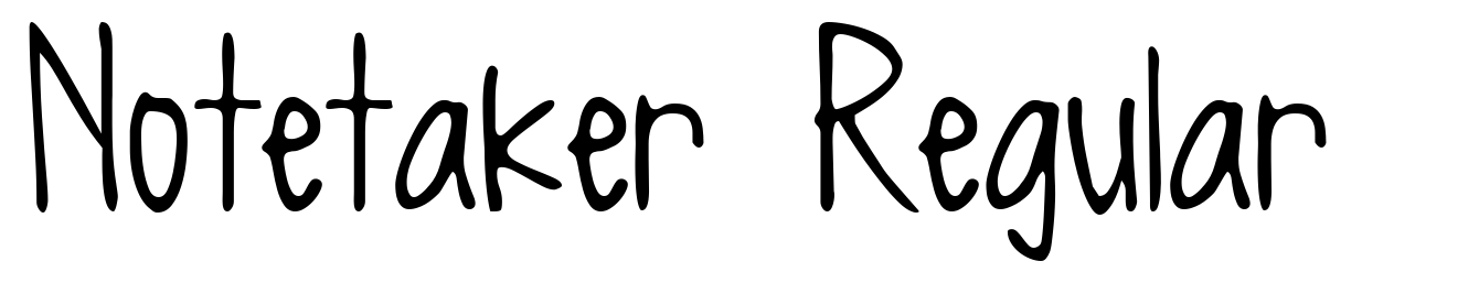 Notetaker Regular